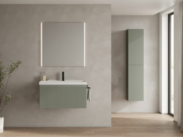 Conjunto mueble de baño VORA 1 cajón y lavabo CAIRO de Royo