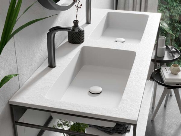 Encimera sin faldón INTEGRA 2 120 cm de Acquabella