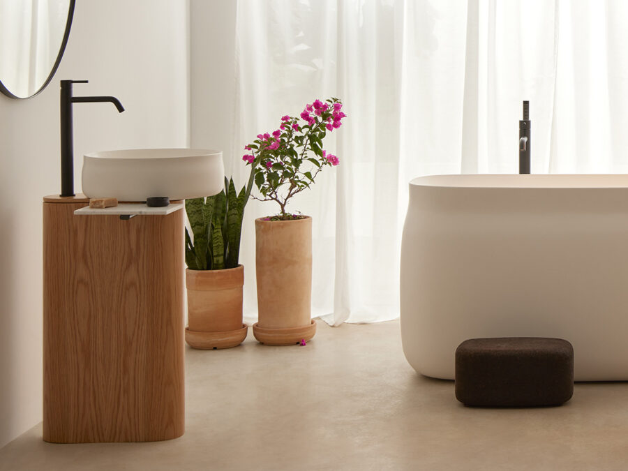 Lavabo sobre encimera DUNA de Sanycces - Imagen 4