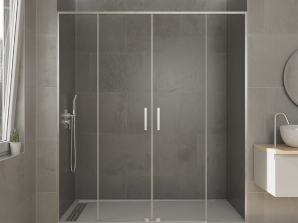 Mampara ducha TWENTY Spazio Cromo de Gme