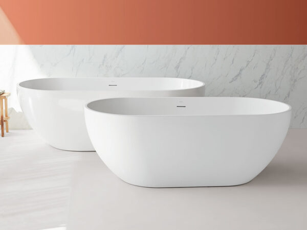 Bañera exenta Sanydur gel coat RONDO 170 cm de Sanycces