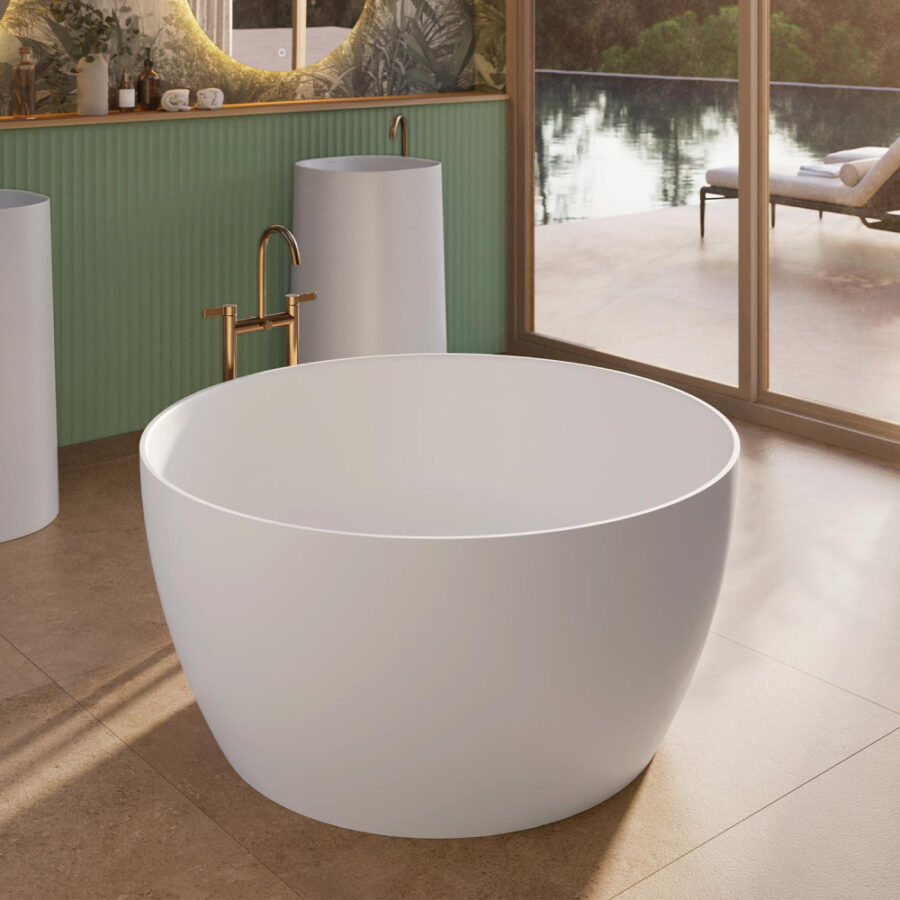 Bañera exenta Dolotek ROUND de Acquabella - Imagen 5