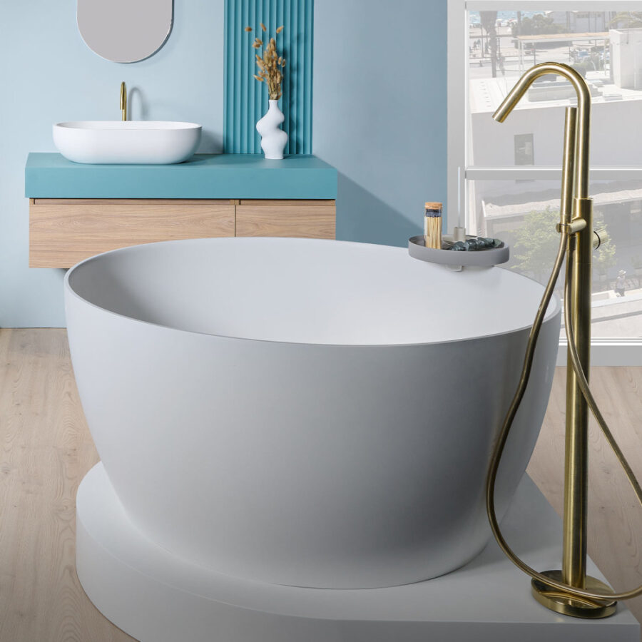 Bañera exenta Dolotek ROUND de Acquabella - Imagen 2