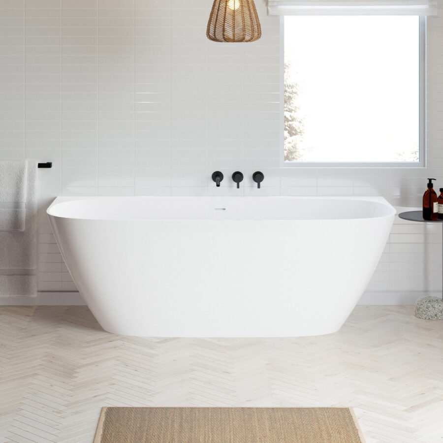 Bañera semi exenta Dolotek VOLDA de Acquabella - Imagen 2