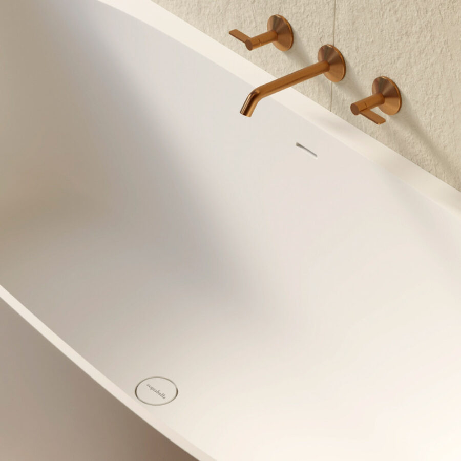 Bañera semi exenta Dolotek VOLDA de Acquabella - Imagen 4