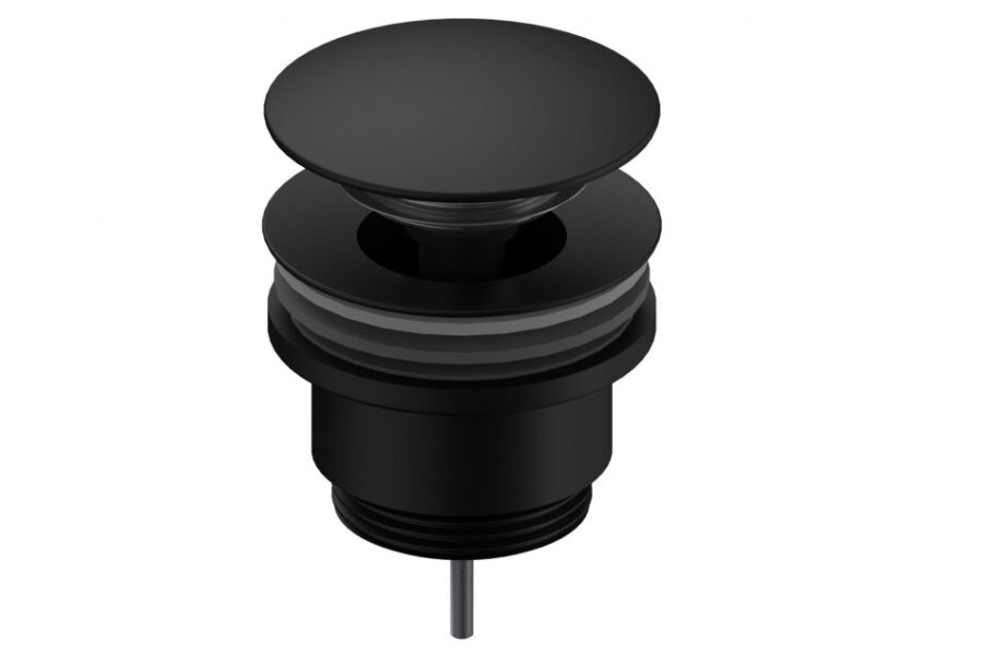 Grifo lavabo mural LOOP negro mate de Sanycces - Imagen 2