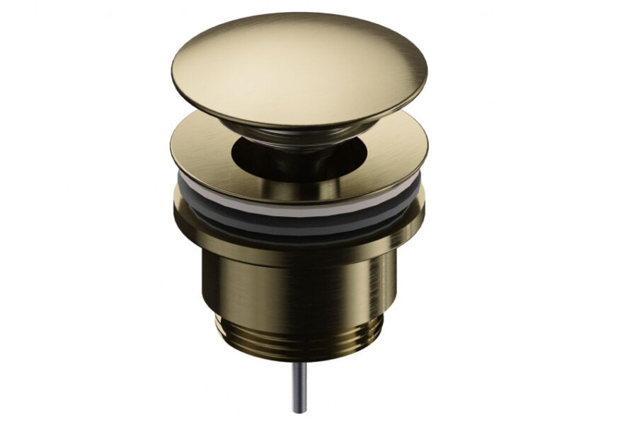 Grifo lavabo alto LOOP oro cepillado de Sanycces - Imagen 3