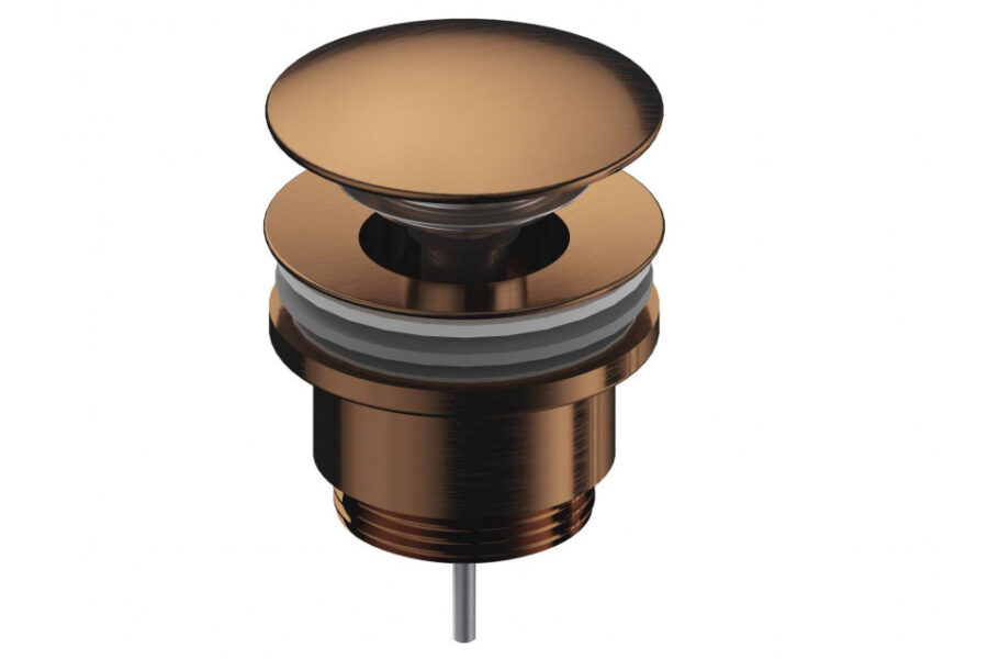 Grifo lavabo alto LOOP oro rosa cepillado de Sanycces - Imagen 3