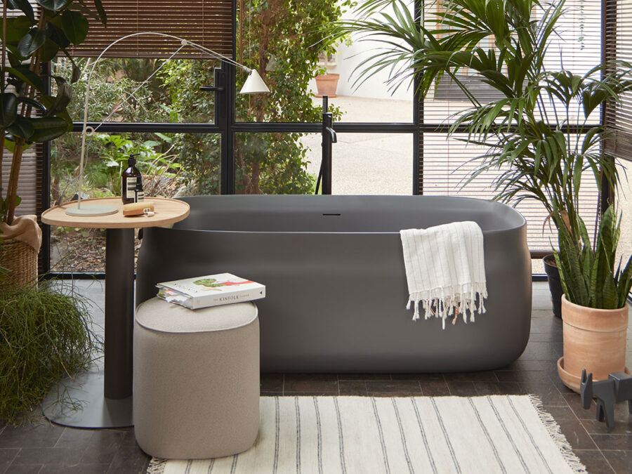 Bañera exenta Sanydur gel coat DUNA de Sanycces - Imagen 7