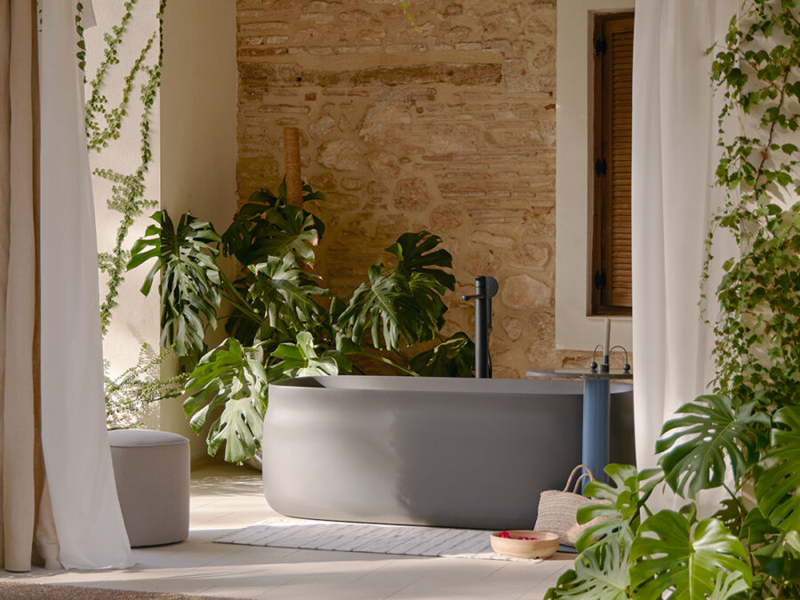 Bañera exenta Sanydur gel coat DUNA de Sanycces - Imagen 3