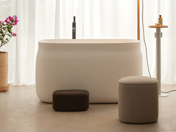 Bañera exenta Sanydur gel coat DUNA OFURO de Sanycces