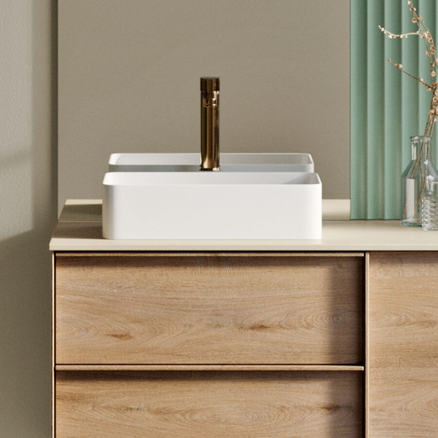 Lavabo Solid Surface KIVU Mini de Acquabella