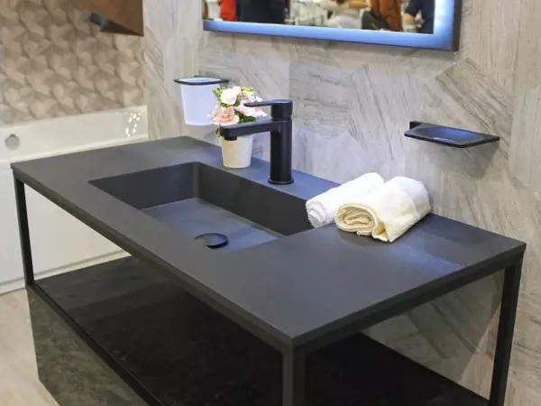 Encimera sin faldón INTEGRA 90 de Acquabella