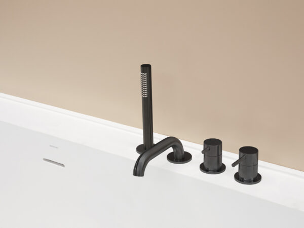 Grifo borde bañera LOOP metal gun de Sanycces
