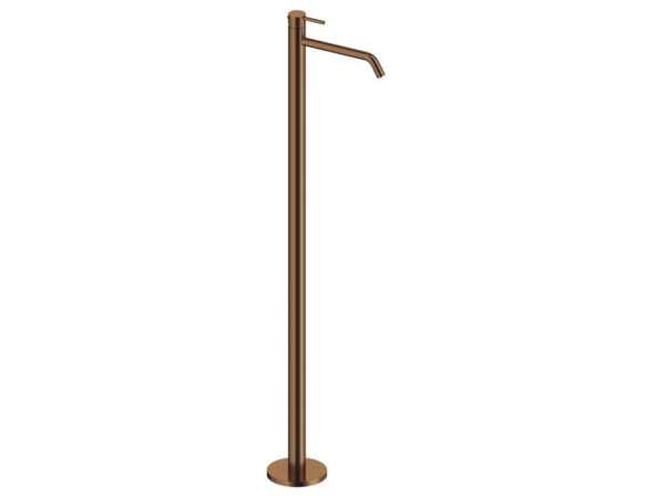 Grifo exento de lavabo LOOP oro rosa cepillado de Sanycces