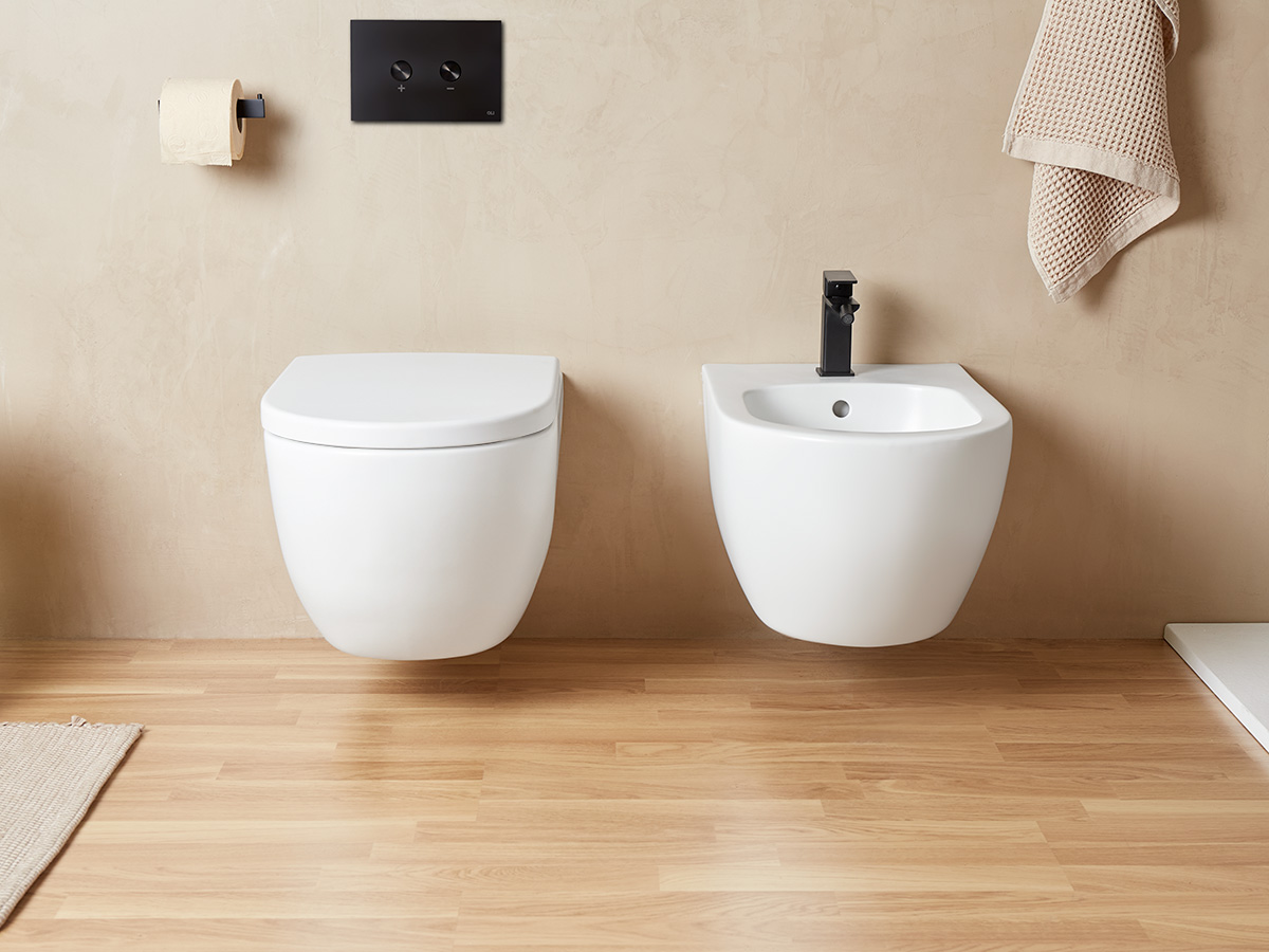 Inodoro mural ARC blanco brillo de Sanycces - Imagen 2