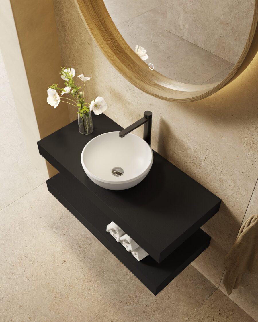 Lavabo sobre encimera AURE de Nuovvo