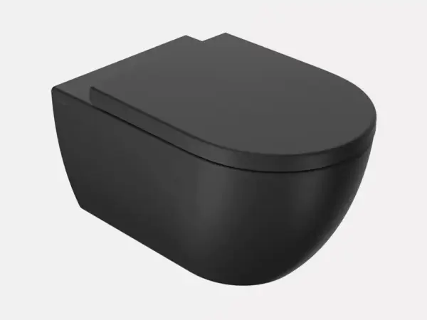 Inodoro mural ARC negro mate de Sanycces