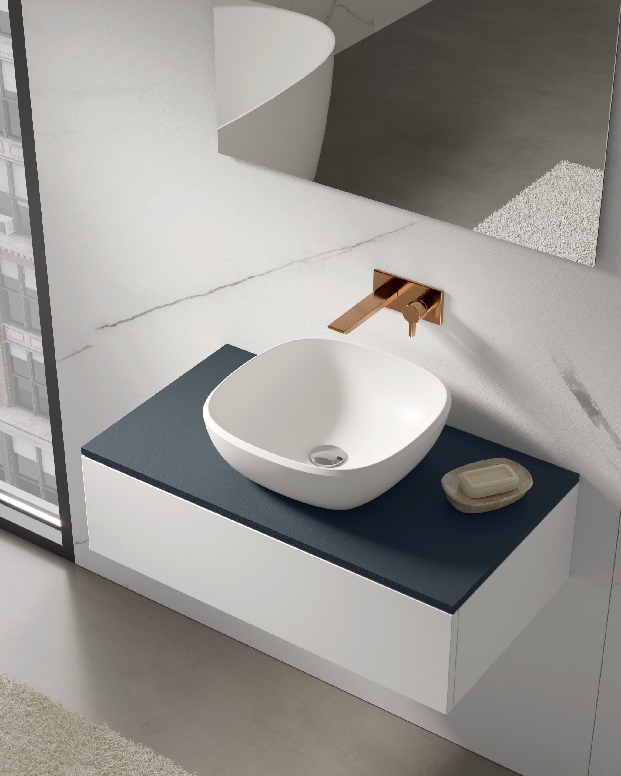 Lavabo sobre encimera DELOS de Nuovvo