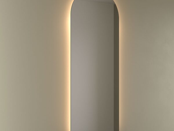 Espejo EMILE 500 horizontal vertical con luz led (22 W - 3000ºK)