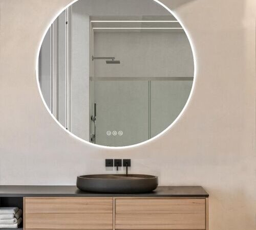 Espejo con luz EDÉN ST de Doccia