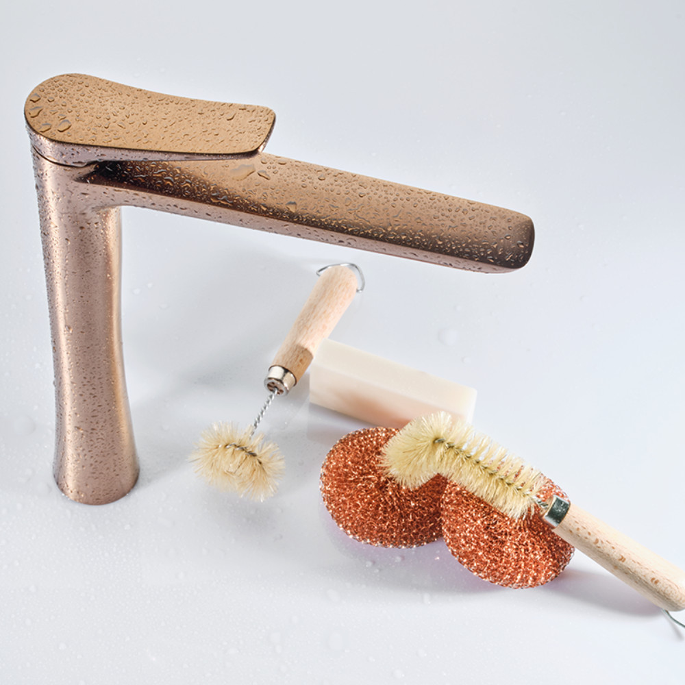 Grifo lavabo alto NAVA cobre EterNice de GRB mixers - Imagen 3