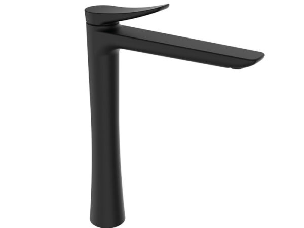 Grifo lavabo alto NAVA negro epoxi de GRB mixers