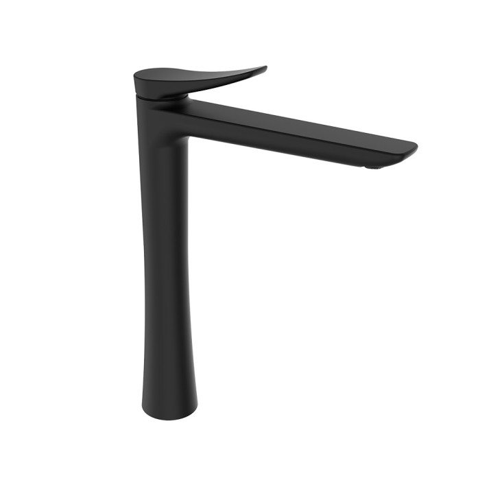 Grifo lavabo alto NAVA negro epoxi de GRB mixers