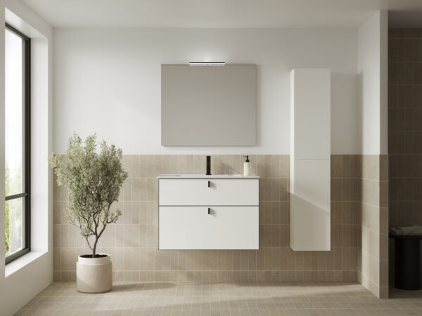 Conjunto mueble de baño WIN 2 cajones de Royo