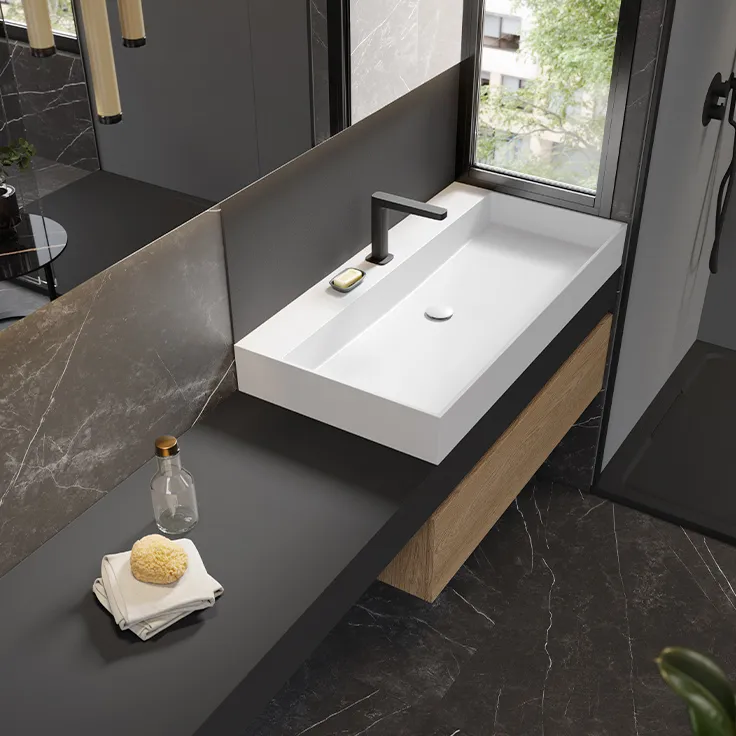 Encimera Solid Surface TANA de Acquabella - Imagen 2