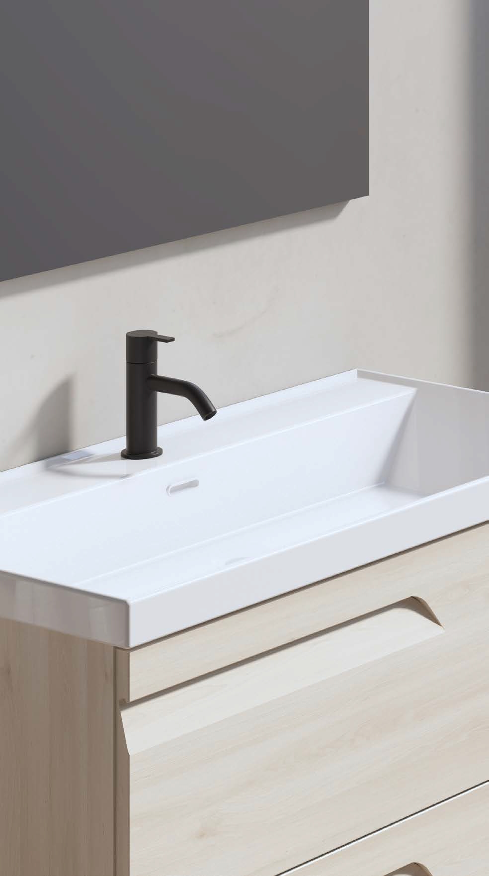 Conjunto mueble de baño 2 C VITALE y lavabo Cairo de Royo - Imagen 4