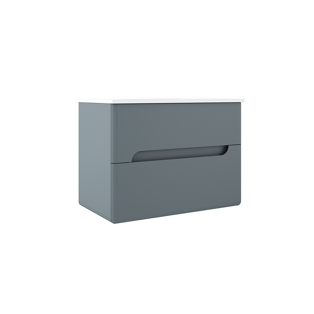 Conjunto mueble 2 cajones y lavabo ONDA de Visobath - Imagen 16