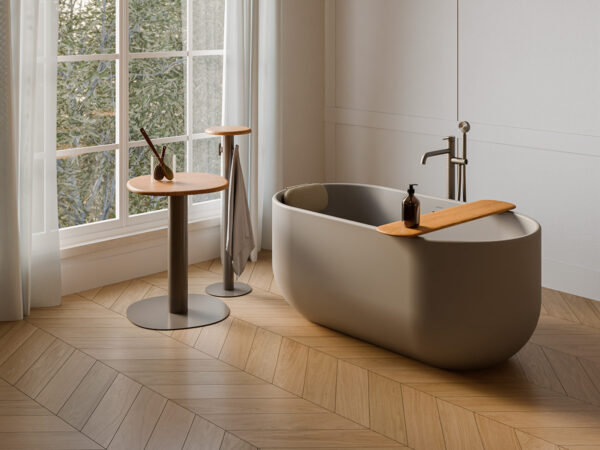 Bañera exenta acrílica ARC 140x70 de Sanycces