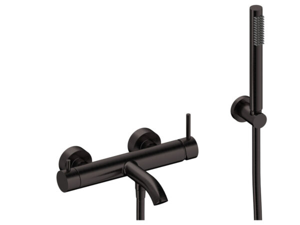 Kit monomando exterior para baño ducha metal gun LOOP de Sanycces