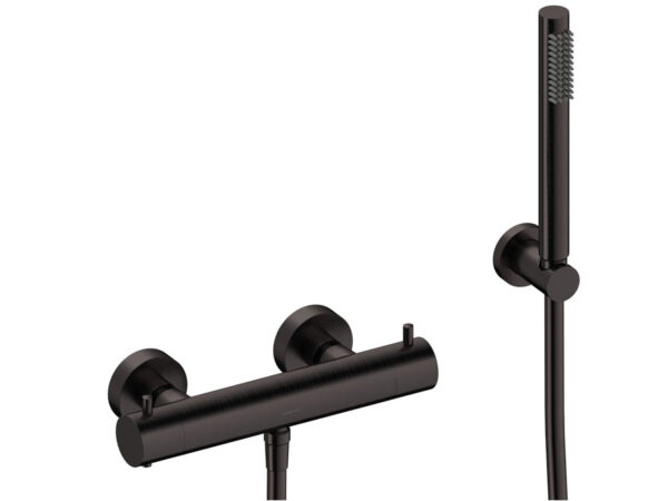 Kit termostático exterior para ducha metal gun LOOP de Sanycces