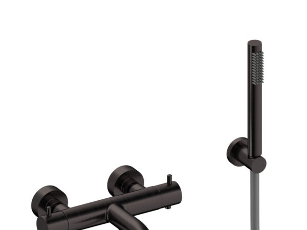 Kit termostático exterior para baño-ducha metal gun LOOP de Sanycces