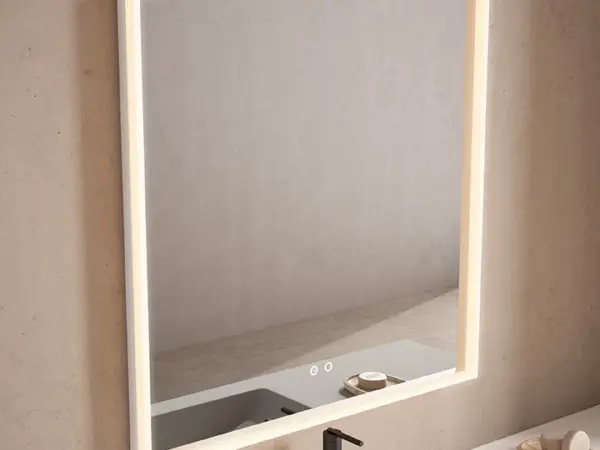Espejo con luz Led RIBE de Visobath