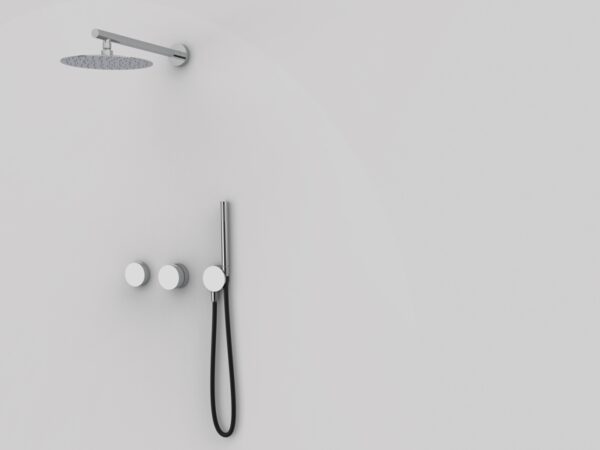 Set ducha termostática 2 salidas INCOOL cromo de GRB mixers