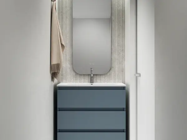 Conjunto mueble fondo reducido NIDO 3 cajones de Visobath