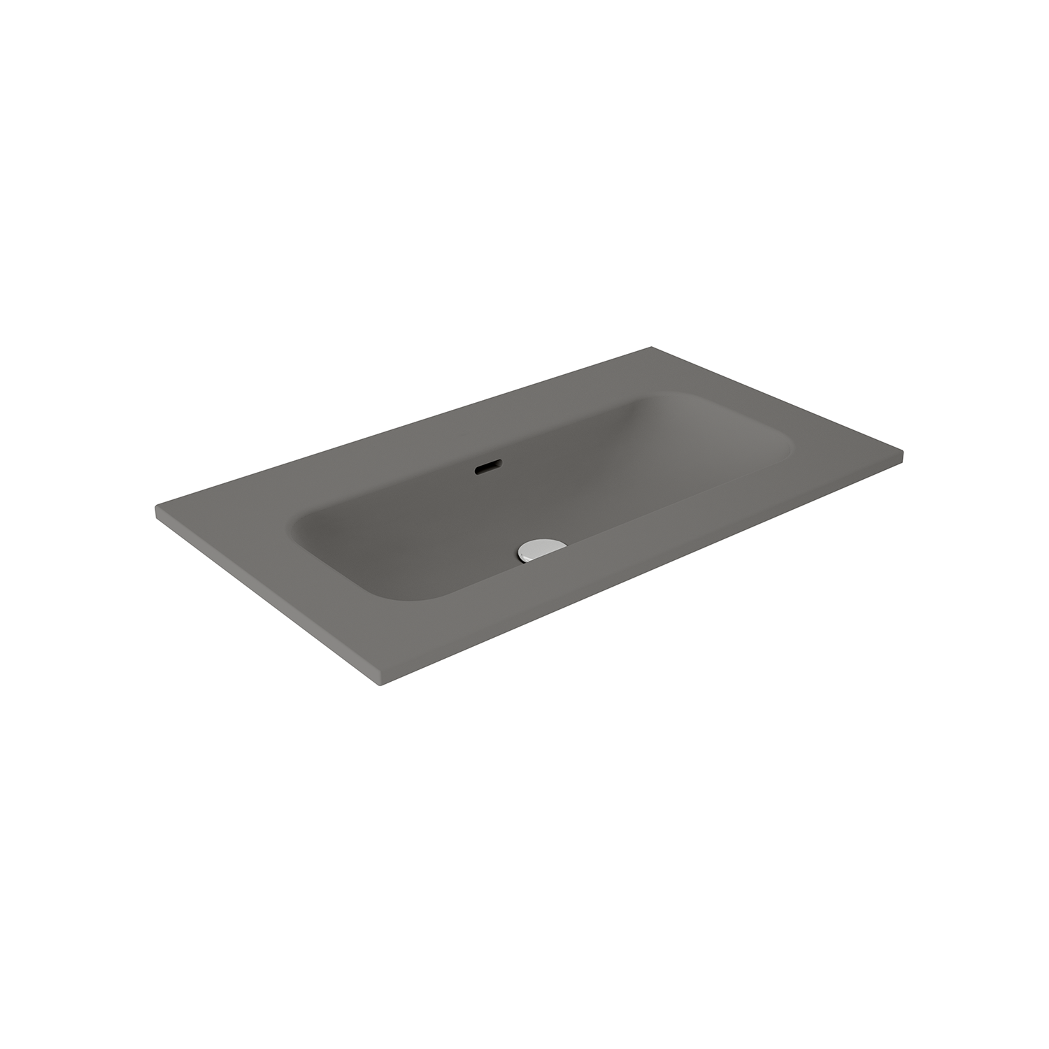 Lavabo cerámico sin orificio de grifo IDEA MATCH de Visobath - Imagen 6