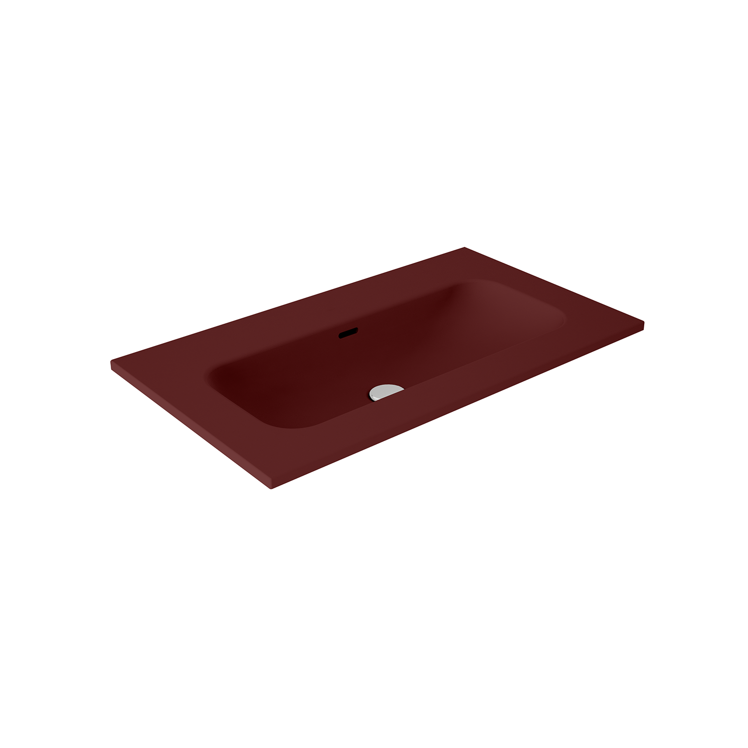 Lavabo cerámico sin orificio de grifo IDEA MATCH de Visobath - Imagen 8