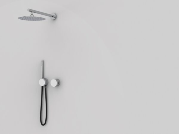 Set ducha monomando 2 salidas INCOOL cromo de GRB mixers