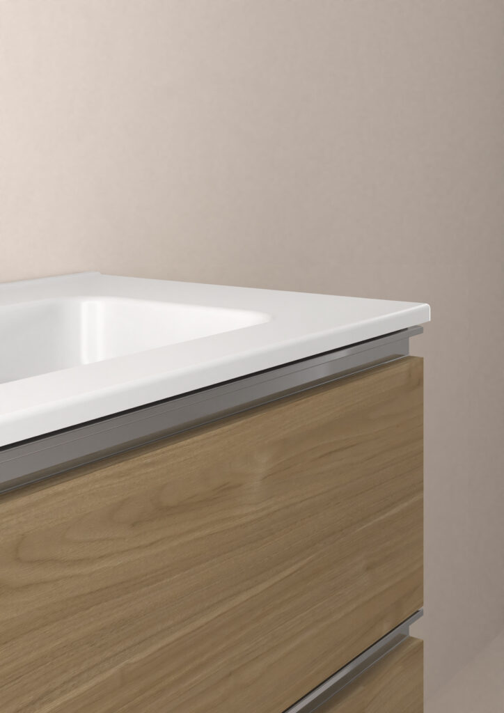 Conjunto mueble de baño 3 cajones SATORI y lavabo ENZO de Royo - Imagen 8