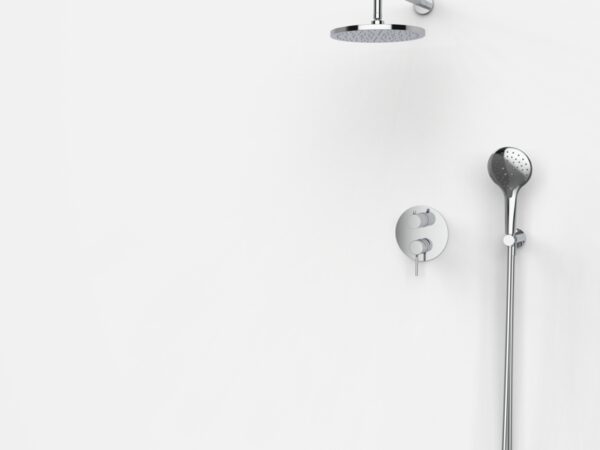 Set ducha monomando 2 salidas TIME cromo de GRB mixers